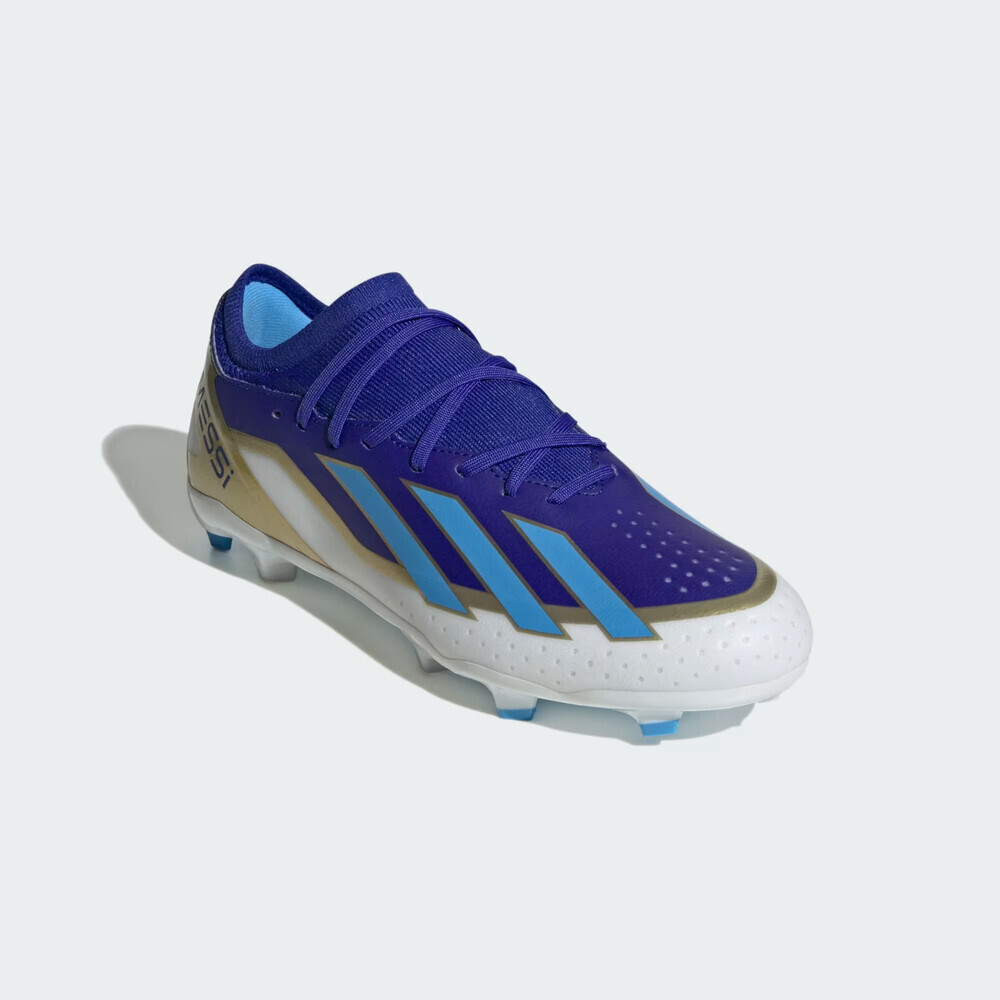 Adidas X Crazyfast Messi League ID0712 Unisex 10 Blue FG Football Boots GAL2206